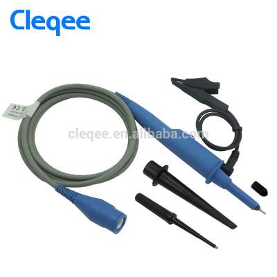 Cleqee P2301B Oscilloscope Probe BNC protective cap DC-300MHz Scope Clip Probe 300MHz For Tektronix HP X10