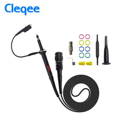 Cleqee P2200 Oscilloscope Probe BNC protective cap DC-200MHz Scope Clip Probe 200MHz For Tektronix HP X1/X10